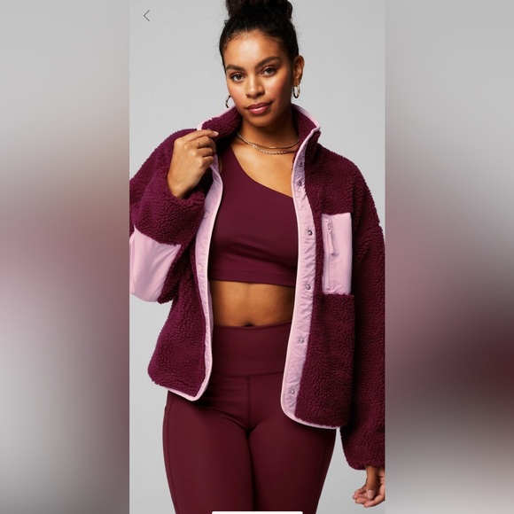 Fabletics Tahoe Teddy Jacket - Picture 5 of 6